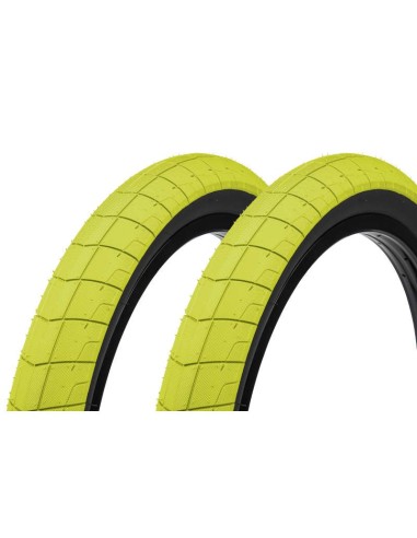 Paire pneus ECLAT Fireball 20X240 Neon Yellow