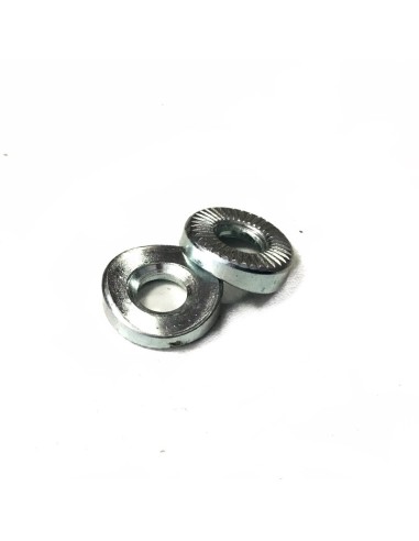 Set of two concave washers for brake