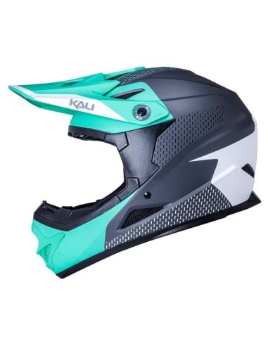 Helmet Kali Zoka Stripe Green/Grey