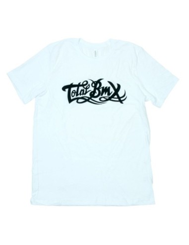 Tee Shirt TOTAL bmx Original Logo White