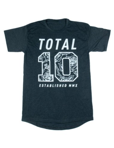 Tee Shirt TOTAL MMX Design Charcoal Black