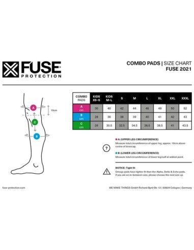 Combo FUSE Delta 125 DFS taille M