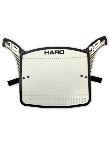 Plate HARO 1B black/grey