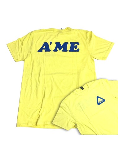 Tee Shirt A’ME bubble font jaune