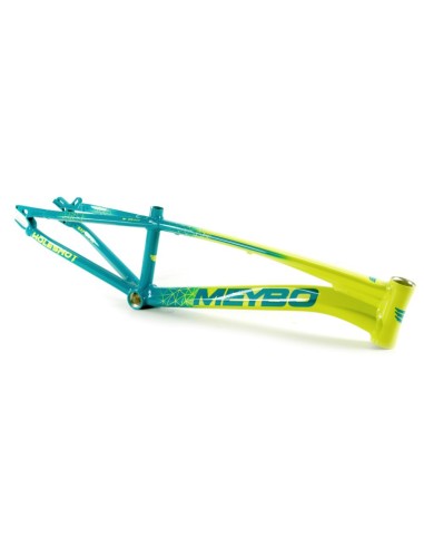 Cadre MEYBO Holeshot 2024 Lime / Pétrole Pro 22