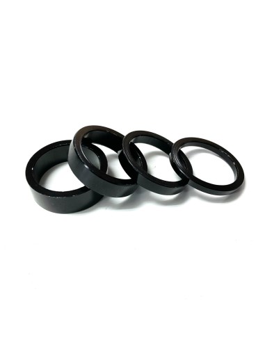 Pack de 4 spacers de direction 1 pouce 3/5/8/10 mm