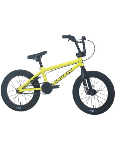 BMX SUNDAY Blueprint 16" Bright Yellow