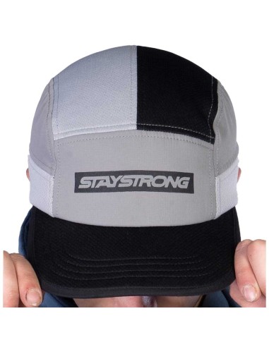 Casquette StayStrong Faster 6 panel grise