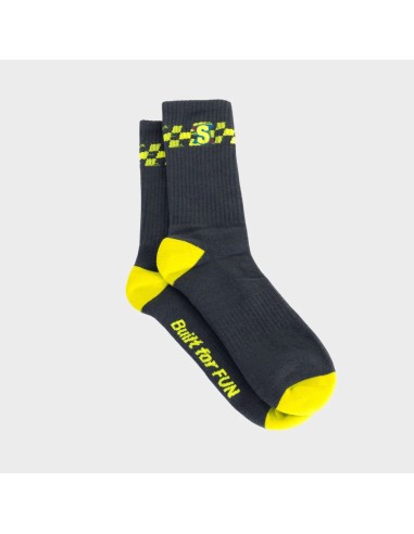 Chaussettes Supercross Ridding Fast grises