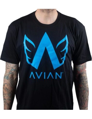 Tee Shirt Avian Logo noir/bleu