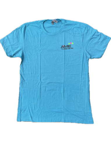 Tee Shirt A’ME bleu cyan