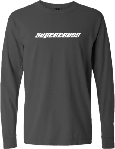 Tee Shirt manches longues Supercross Corporate gris