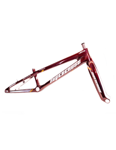 Cadre Supercross Vision F1 Carbone Rocket Red