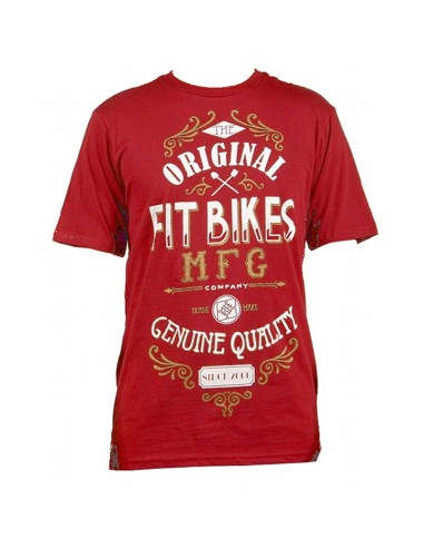 Tee Shirt FIT MFGR rouge taille S
