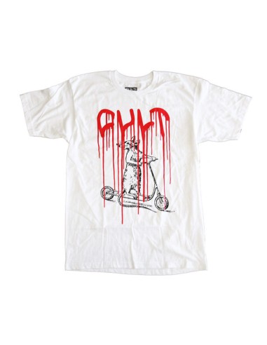 Tee Shirt CULT Scooter Rat Blanc taille S
