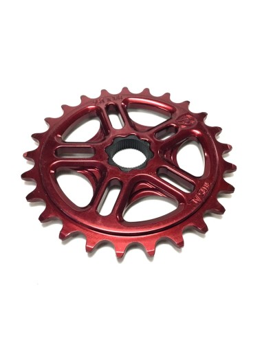 Couronne PROFILE Splined 19mm 25D rouge
