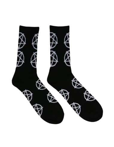 Chaussettes CULT Pentagram noire
