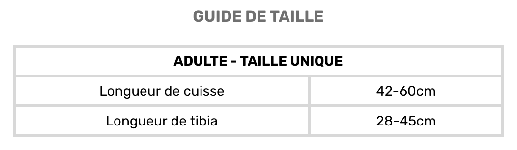 taille shot optimal
